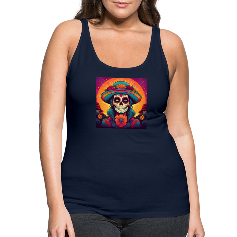 Tanktop Ladies Mexico "Mujer" - Navy