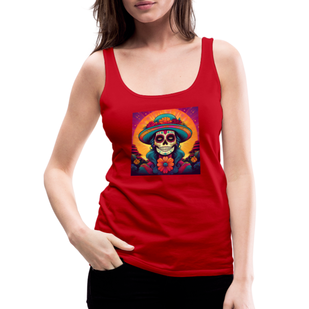 Tanktop Ladies Mexico "Mujer" - Rot
