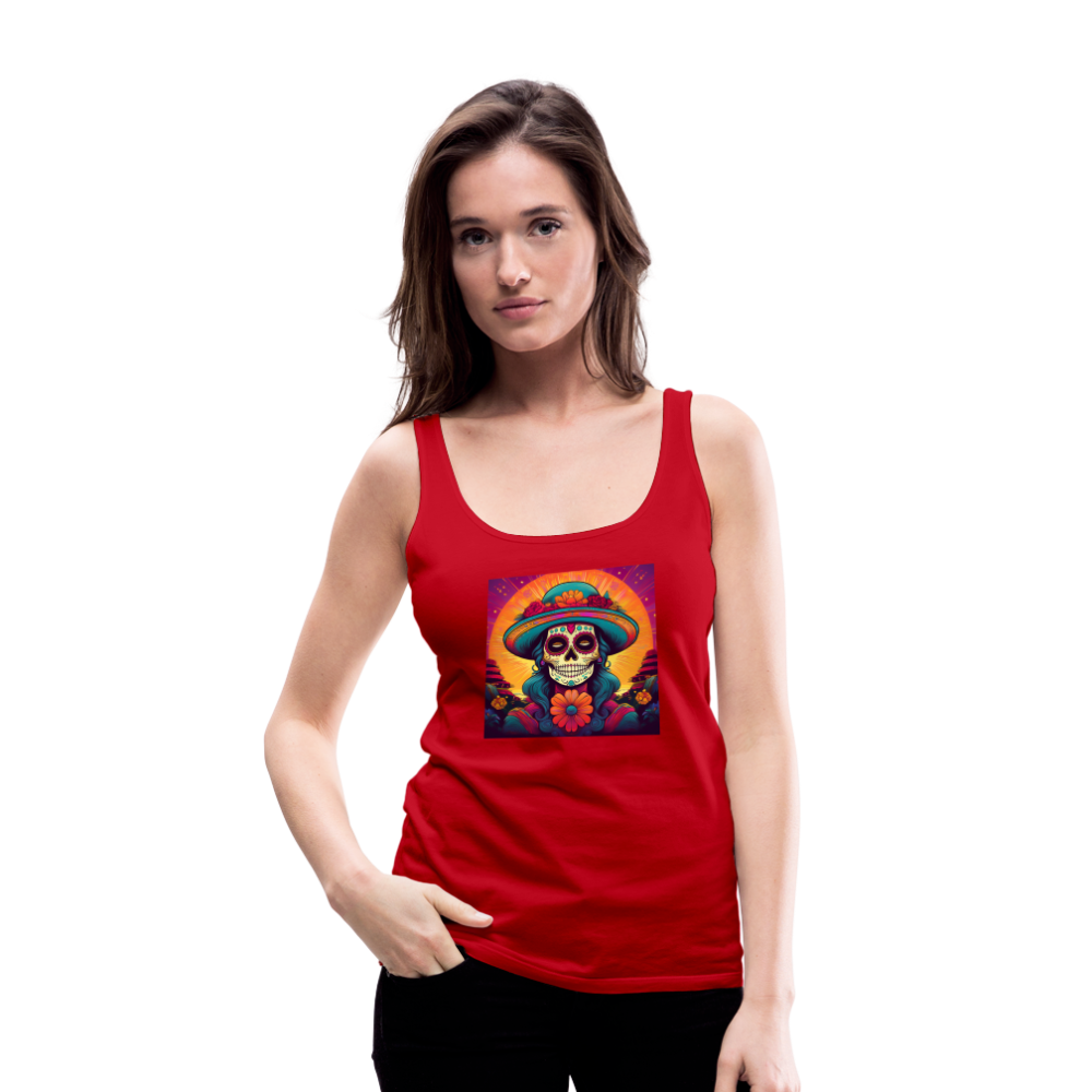 Tanktop Ladies Mexico "Mujer" - Rot