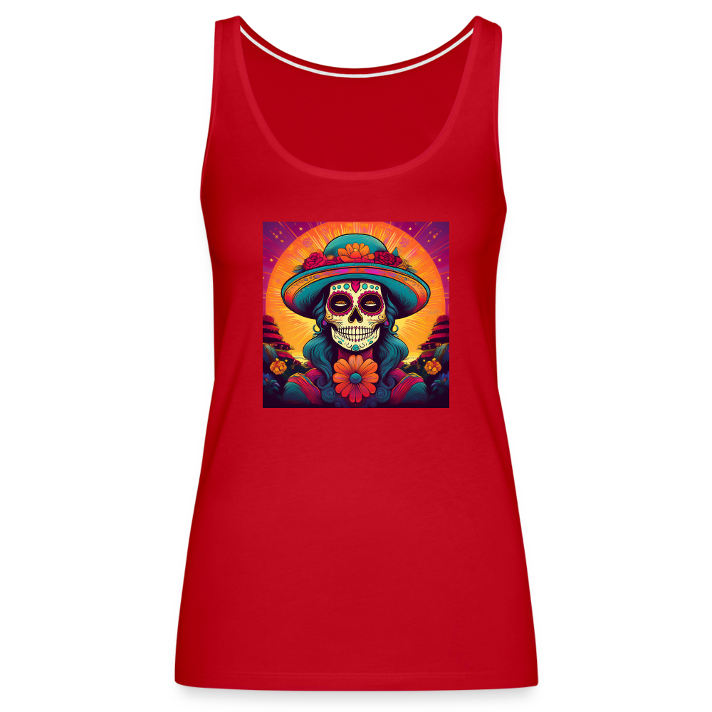Tanktop Ladies Mexico "Mujer" - Rot