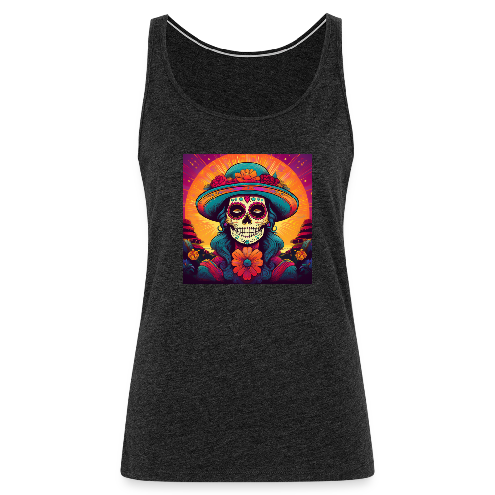 Tanktop Ladies Mexico "Mujer" - Anthrazit