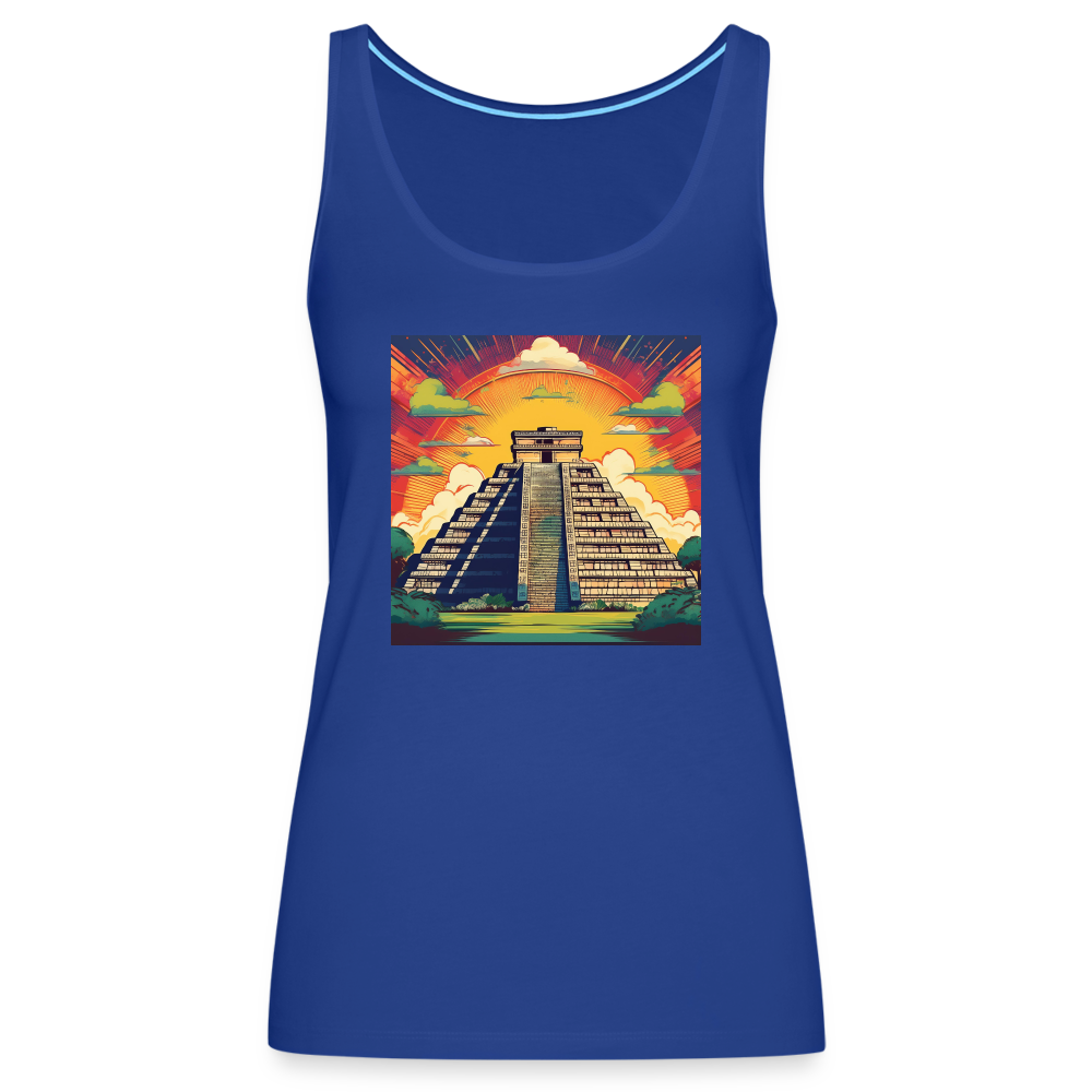Tanktop Ladies Mexico "Pyramide" - Königsblau