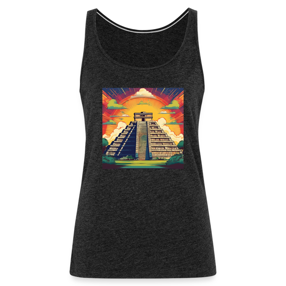 Tanktop Ladies Mexico "Pyramide" - Anthrazit