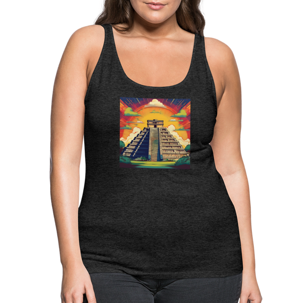 Tanktop Ladies Mexico "Pyramide" - Anthrazit