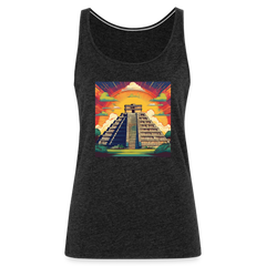 Tanktop Ladies Mexico "Pyramide" - Anthrazit
