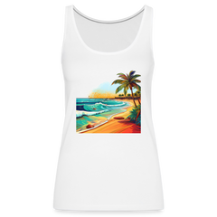 Tanktop Ladies Mexico "Paradise Cancun" - Weiß