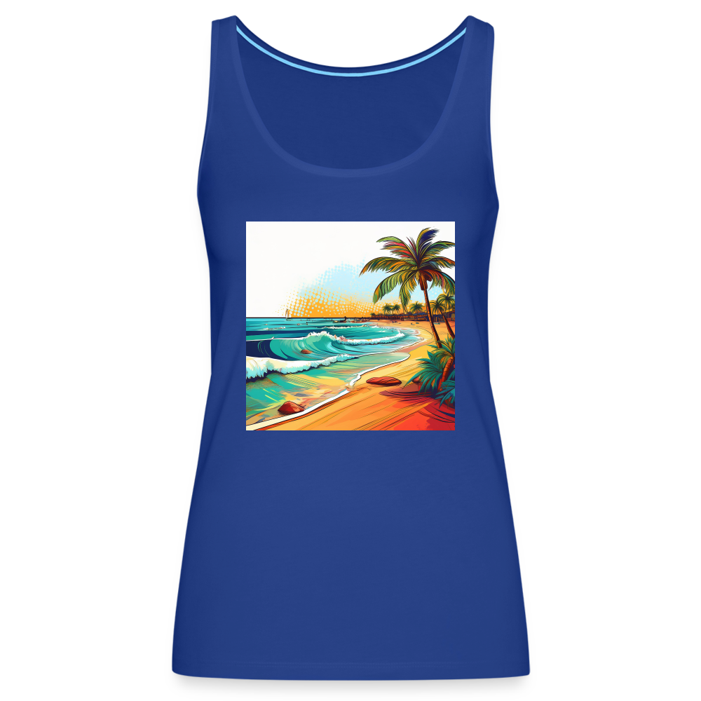 Tanktop Ladies Mexico "Paradise Cancun" - Königsblau