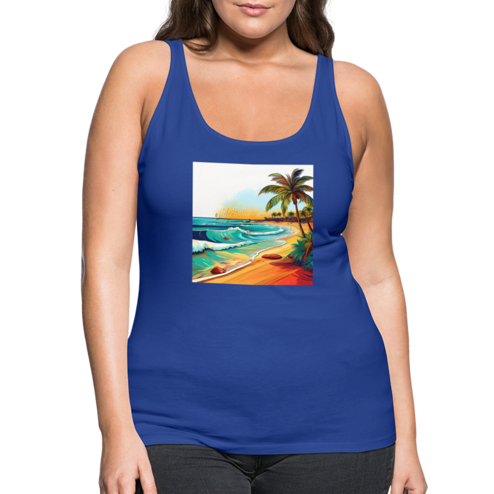 Tanktop Ladies Mexico "Paradise Cancun" - Königsblau