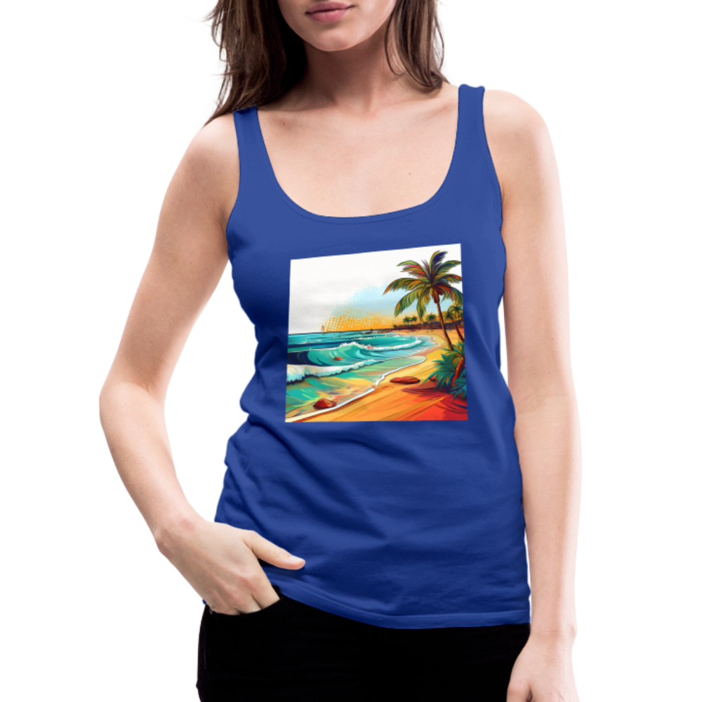 Tanktop Ladies Mexico "Paradise Cancun" - Königsblau