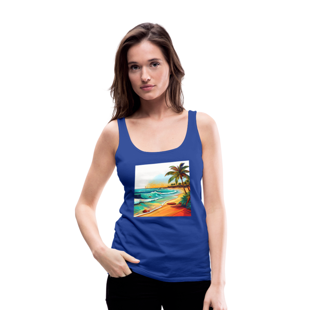 Tanktop Ladies Mexico "Paradise Cancun" - Königsblau