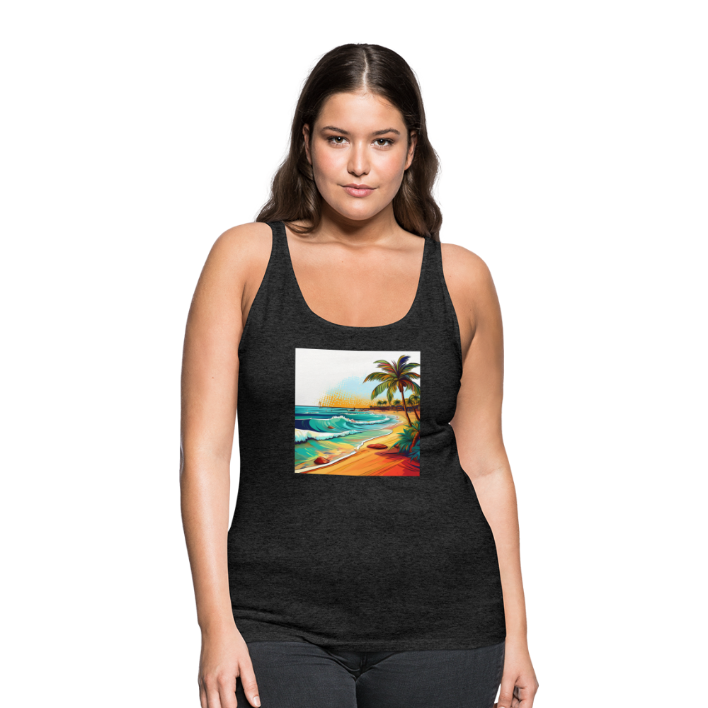 Tanktop Ladies Mexico "Paradise Cancun" - Anthrazit