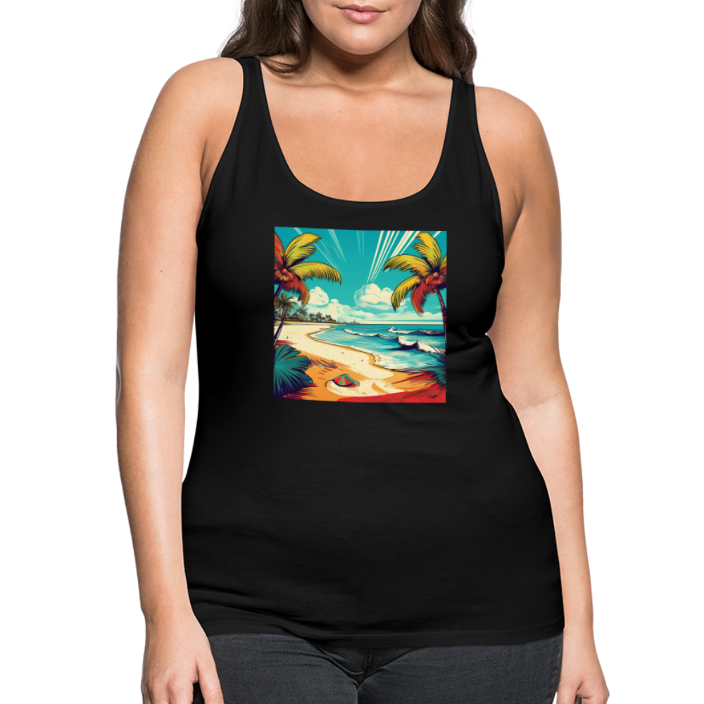 Tanktop Ladies Mexico "Paradise Tulum" - Schwarz
