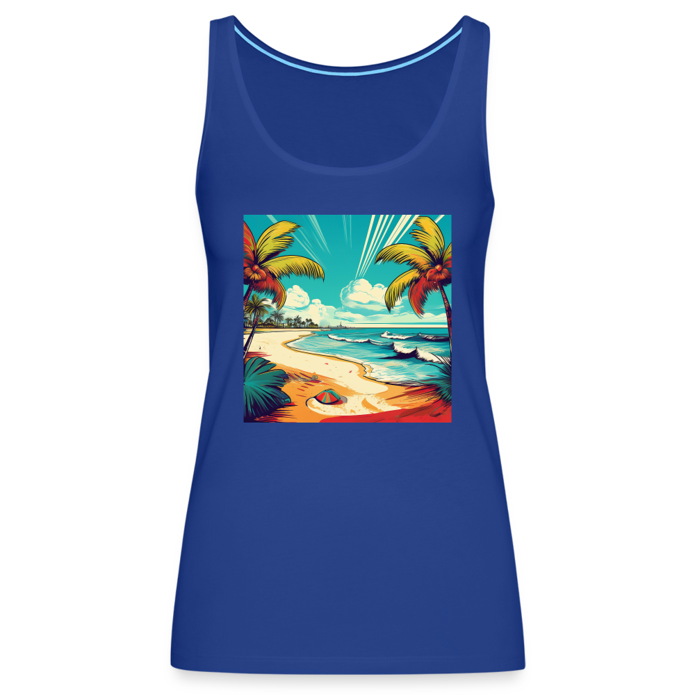 Tanktop Ladies Mexico "Paradise Tulum" - Königsblau