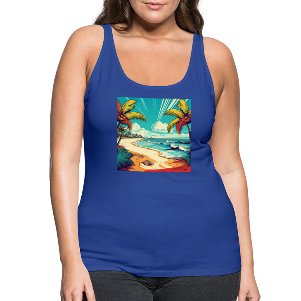 Tanktop Ladies Mexico "Paradise Tulum" - Königsblau