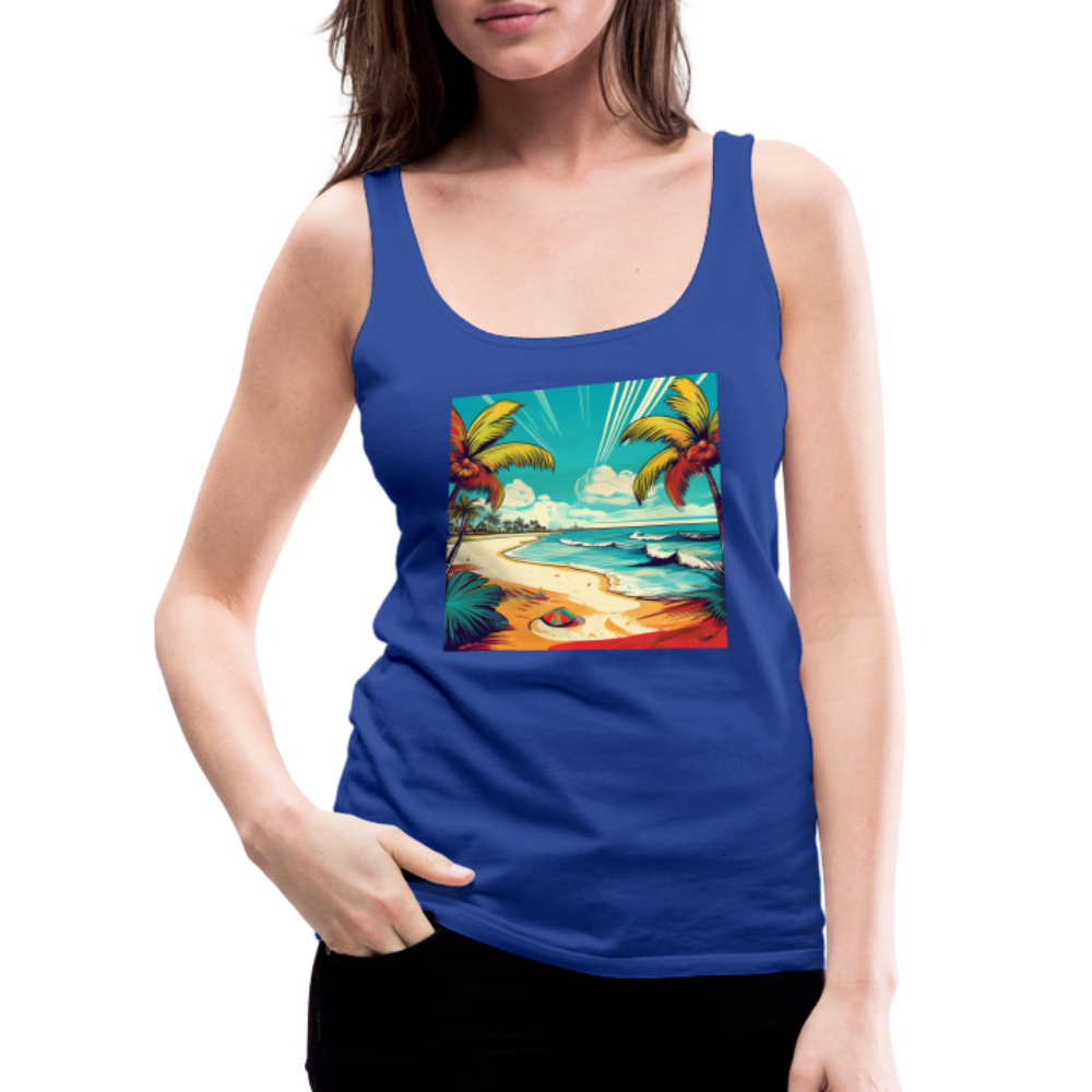 Tanktop Ladies Mexico "Paradise Tulum" - Königsblau
