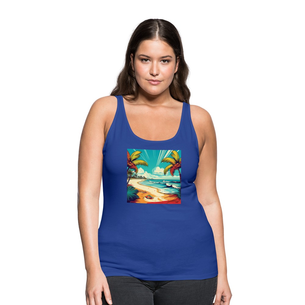 Tanktop Ladies Mexico "Paradise Tulum" - Königsblau