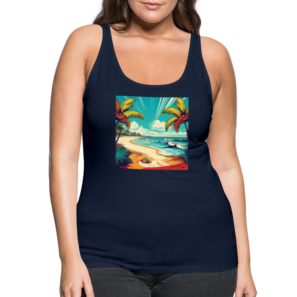 Tanktop Ladies Mexico "Paradise Tulum" - Navy