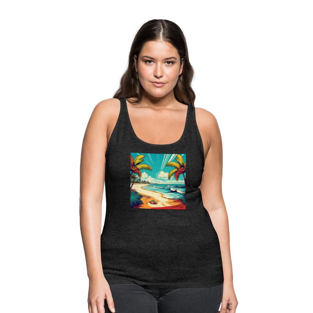Tanktop Ladies Mexico "Paradise Tulum" - Anthrazit