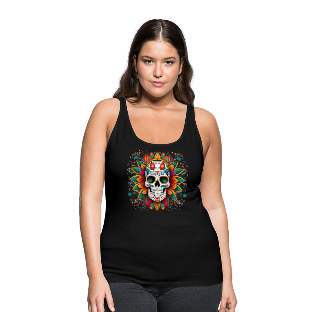 Tanktop Ladies Mexico "Craneo" - Schwarz