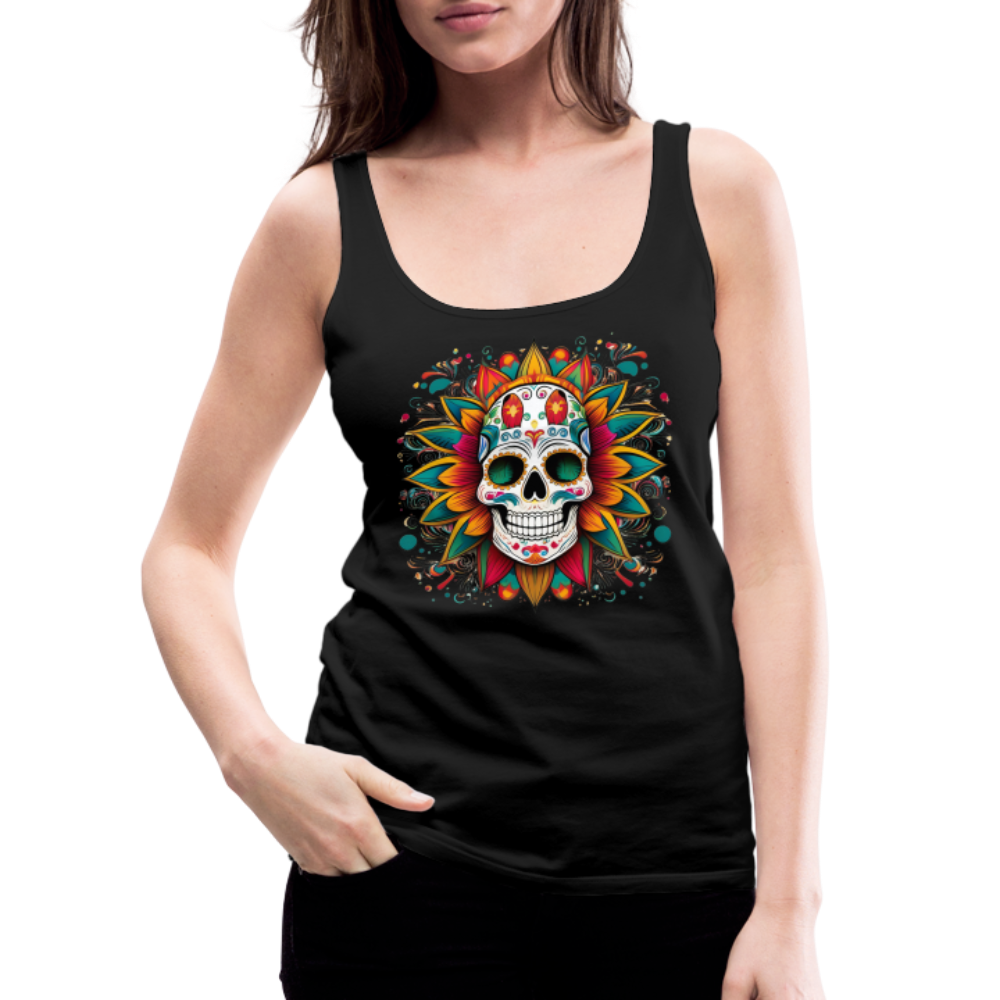 Tanktop Ladies Mexico "Craneo" - Schwarz