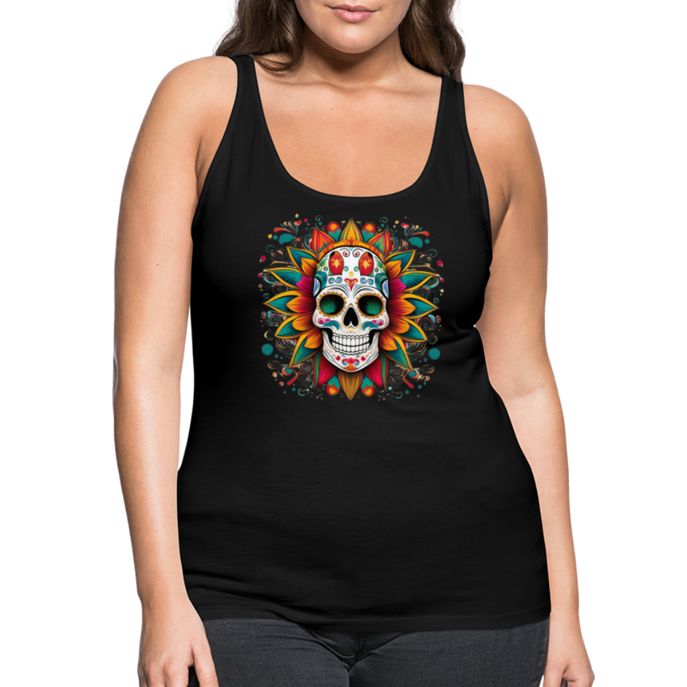 Tanktop Ladies Mexico "Craneo" - Schwarz