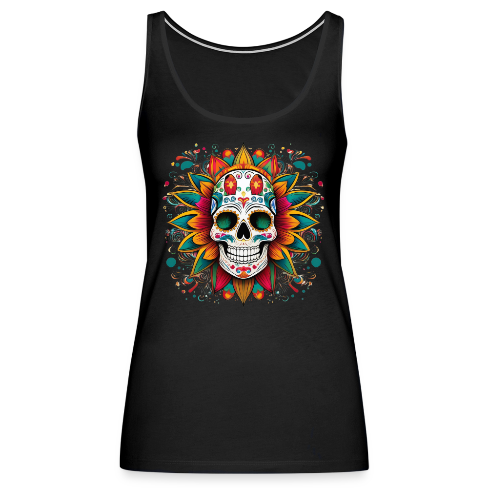 Tanktop Ladies Mexico "Craneo" - Schwarz