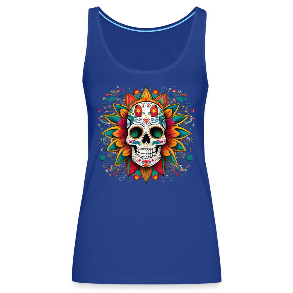 Tanktop Ladies Mexico "Craneo" - Königsblau
