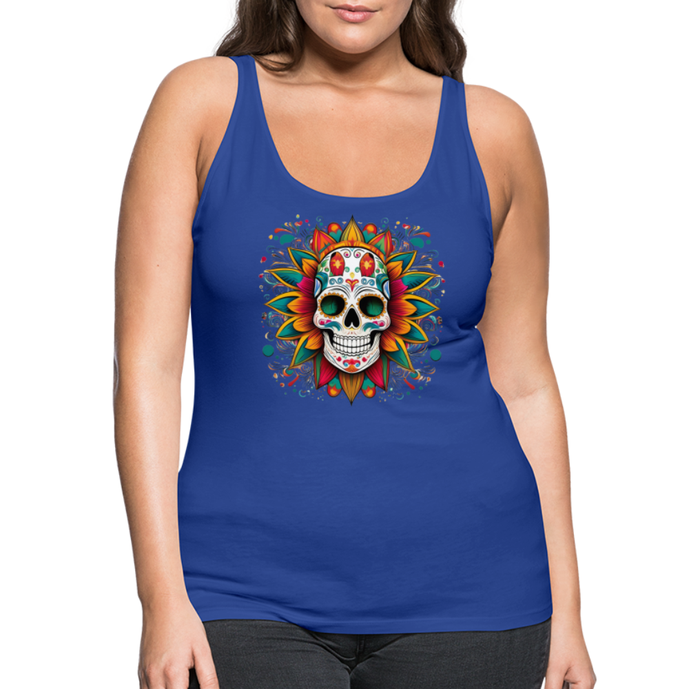 Tanktop Ladies Mexico "Craneo" - Königsblau