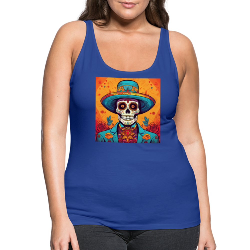 Tanktop Ladies Mexico "Hombre Muerto" - Königsblau