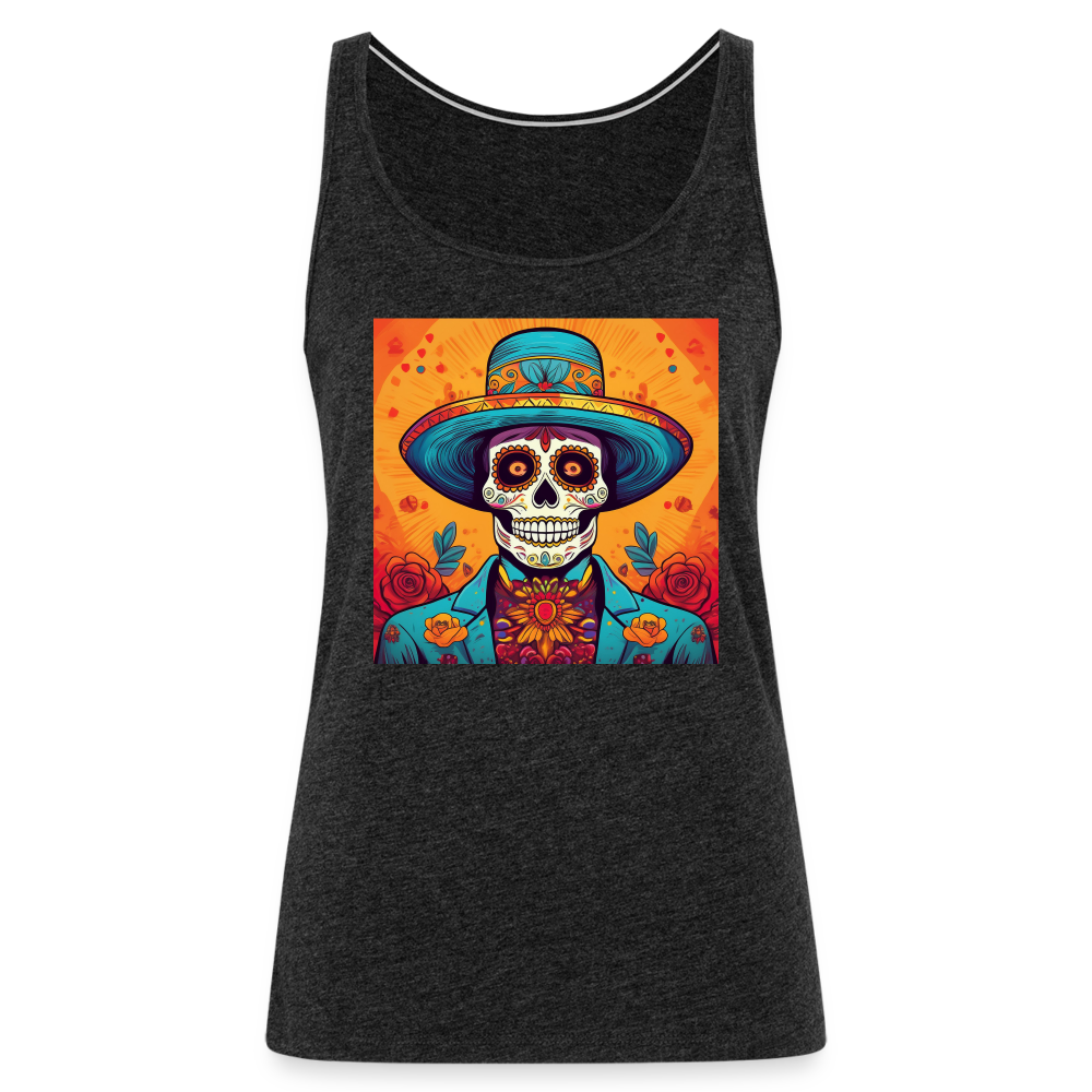 Tanktop Ladies Mexico "Hombre Muerto" - Anthrazit