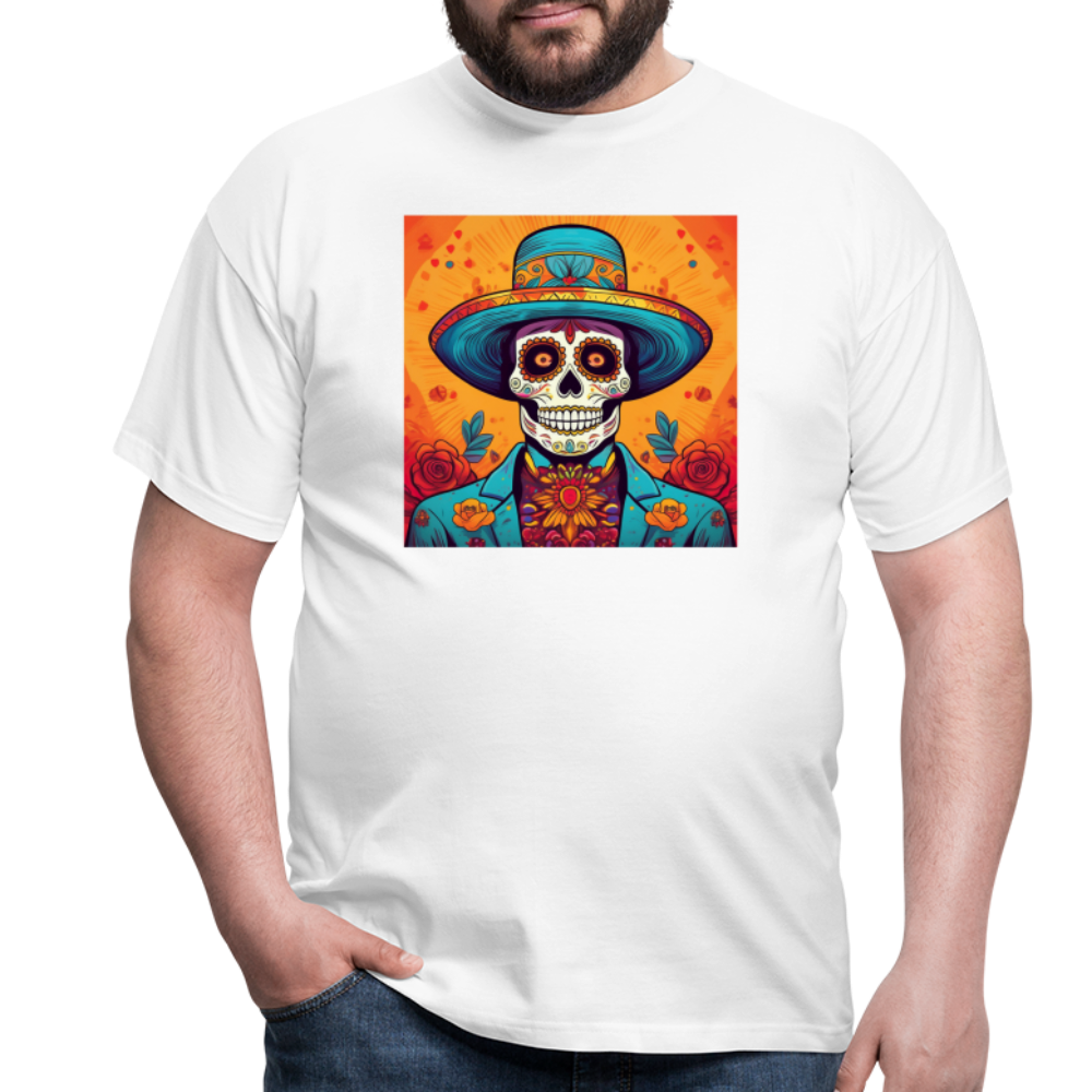 T-Shirt Mexico "Hombre Muerto" - Weiß