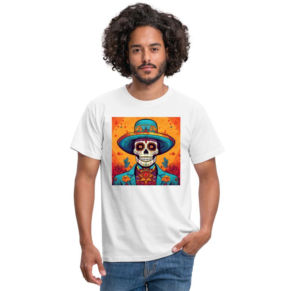 T-Shirt Mexico "Hombre Muerto" - Weiß