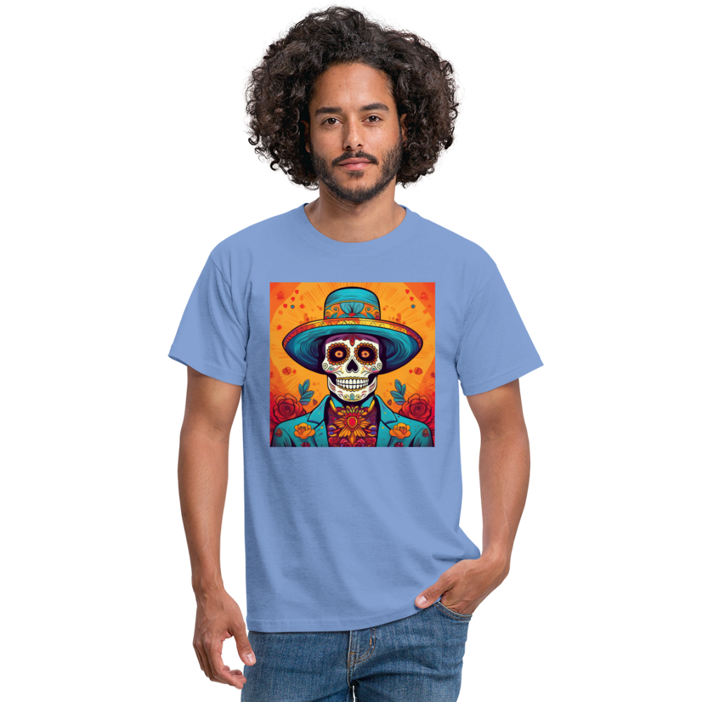 T-Shirt Mexico "Hombre Muerto" - carolina blue