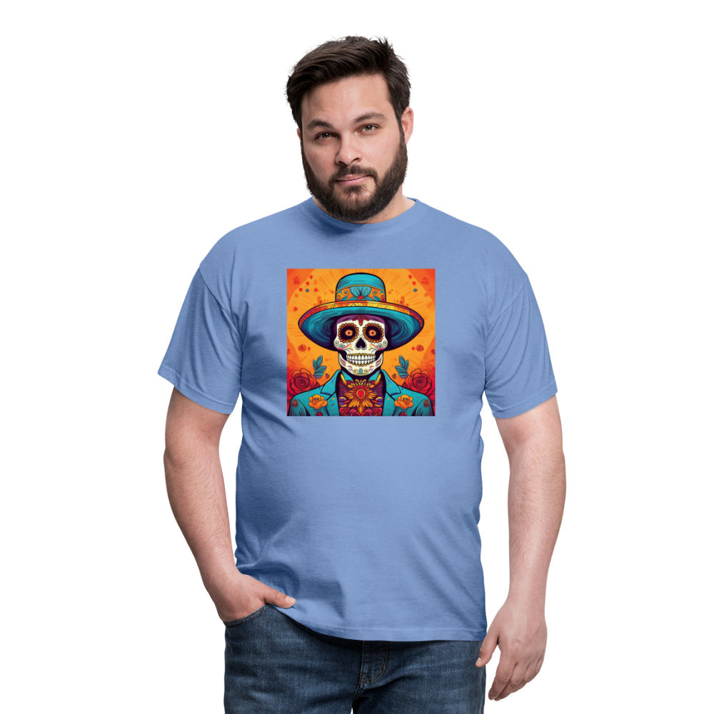 T-Shirt Mexico "Hombre Muerto" - carolina blue