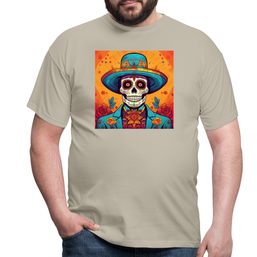 T-Shirt Mexico "Hombre Muerto" - Sandbeige