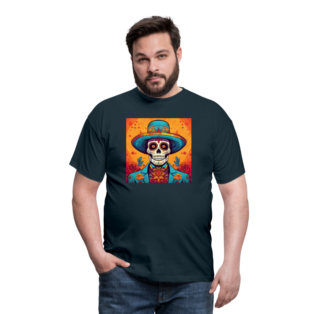 T-Shirt Mexico "Hombre Muerto" - Navy