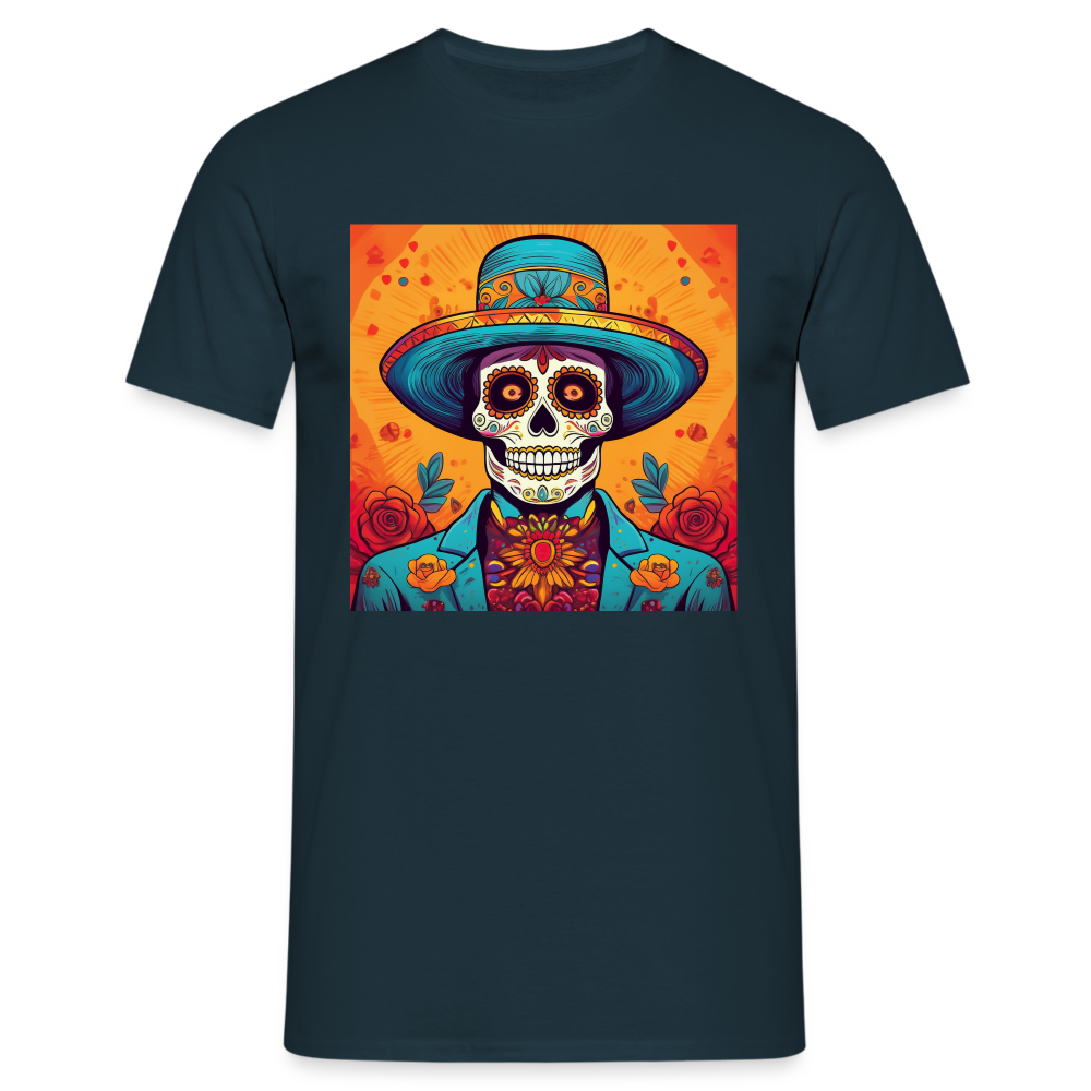 T-Shirt Mexico "Hombre Muerto" - Navy