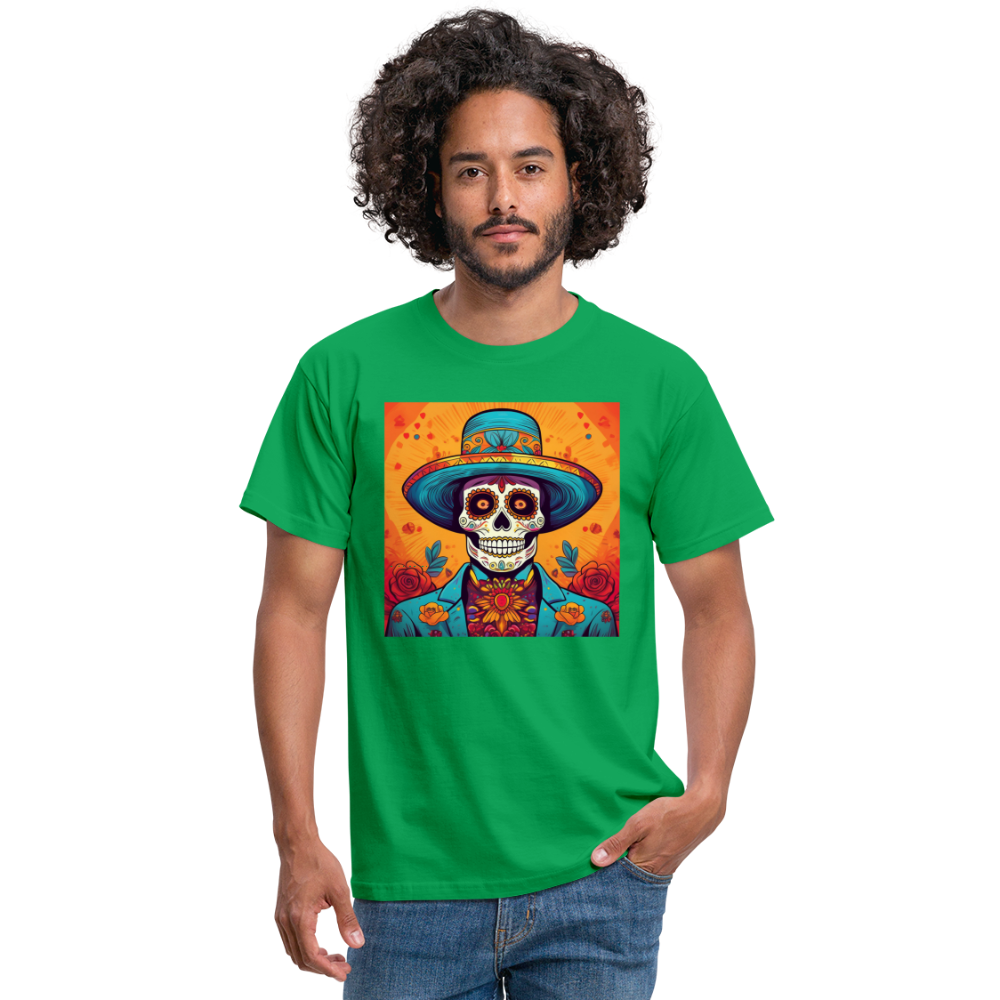 T-Shirt Mexico "Hombre Muerto" - Kelly Green