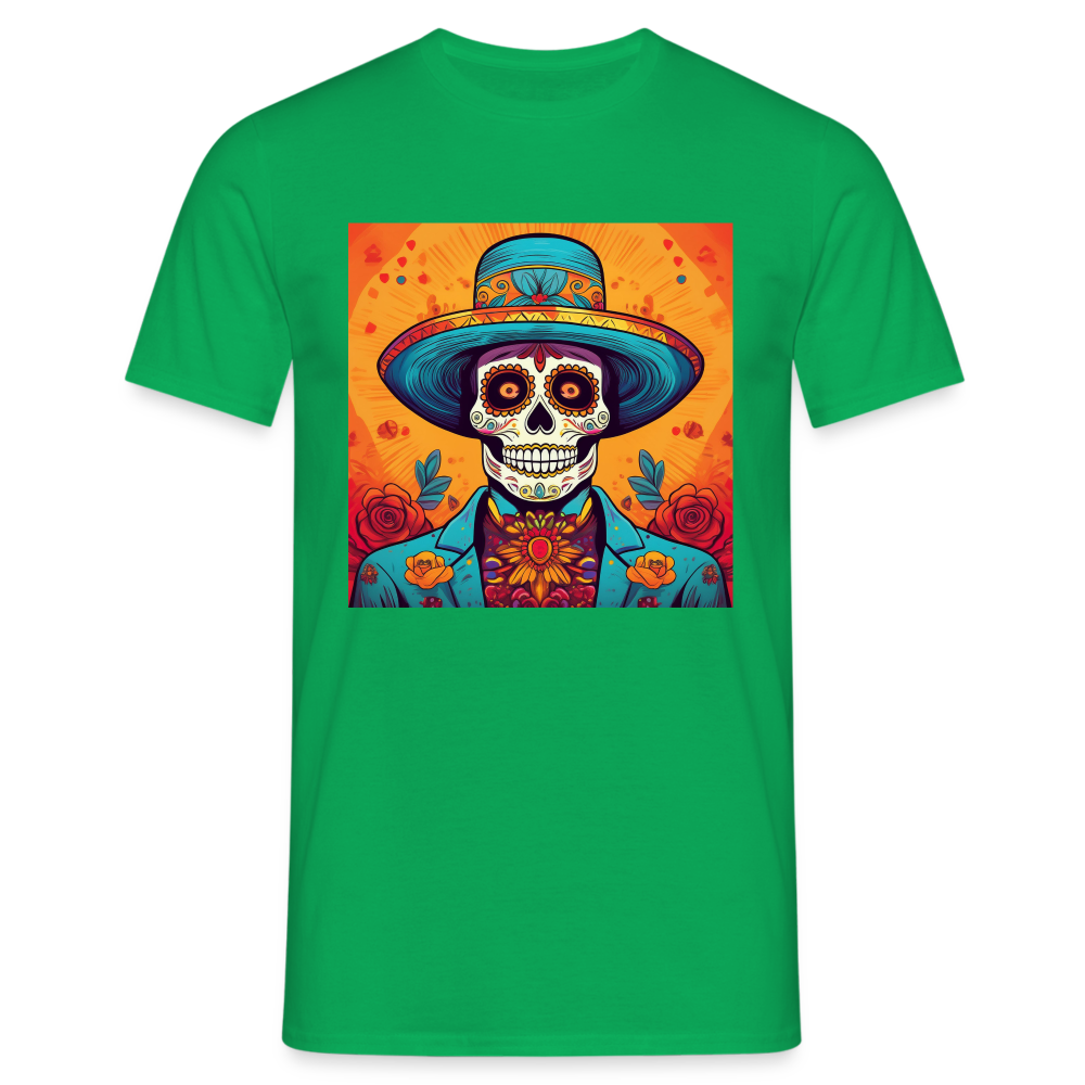 T-Shirt Mexico "Hombre Muerto" - Kelly Green