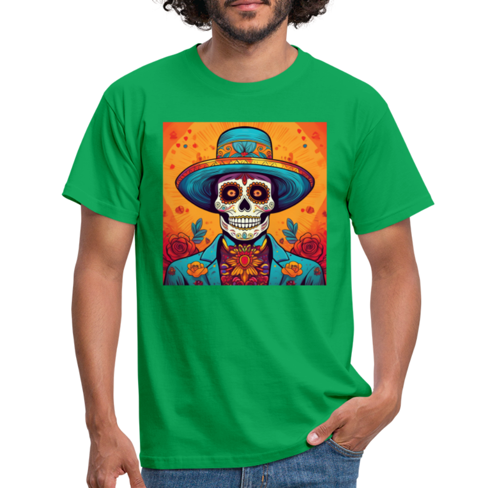 T-Shirt Mexico "Hombre Muerto" - Kelly Green