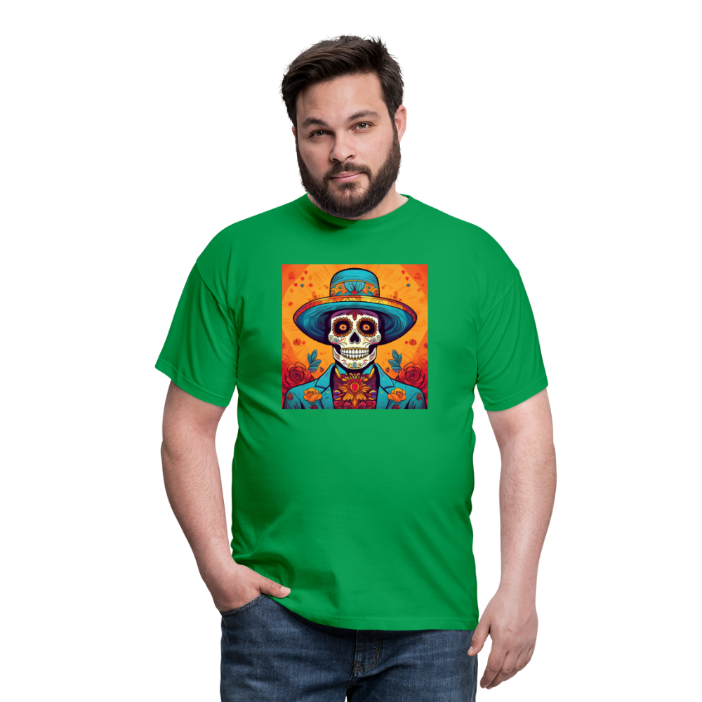 T-Shirt Mexico "Hombre Muerto" - Kelly Green