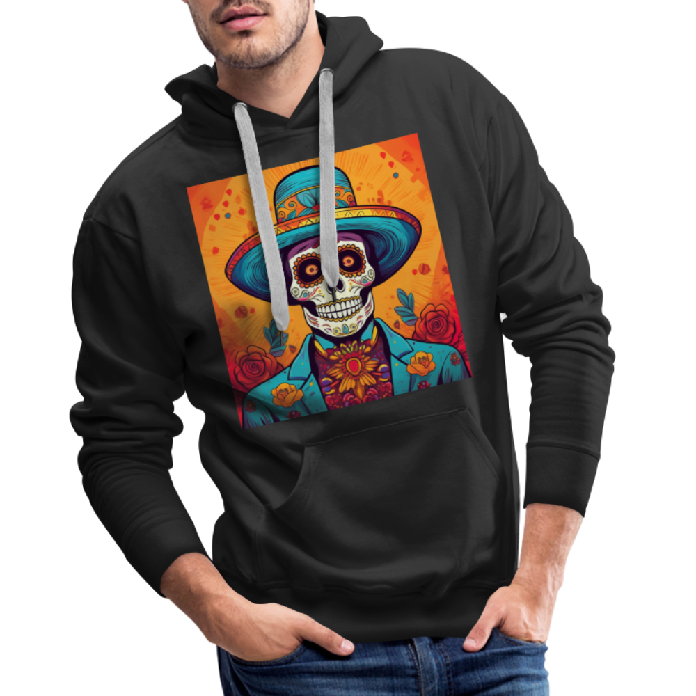 Hoodie Mexico "Hombre Muerto" - Schwarz