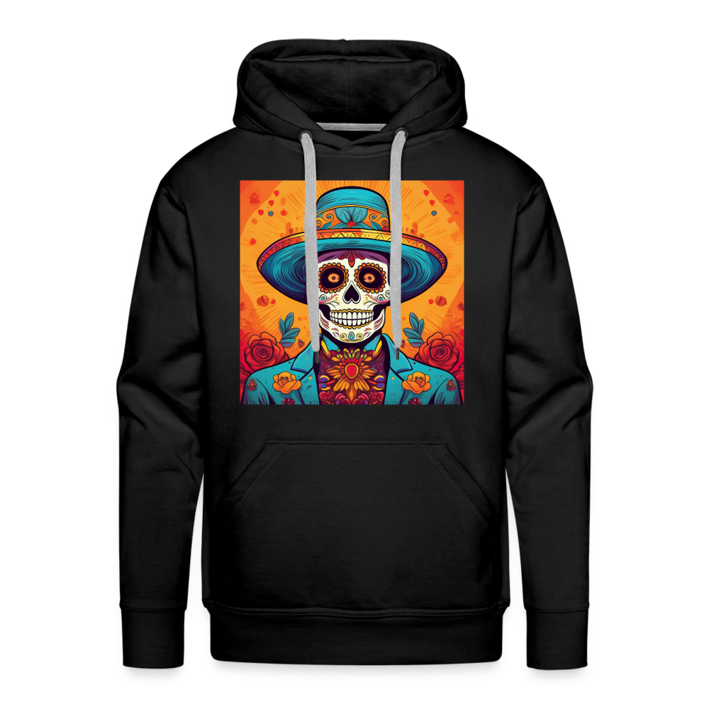 Hoodie Mexico "Hombre Muerto" - Schwarz