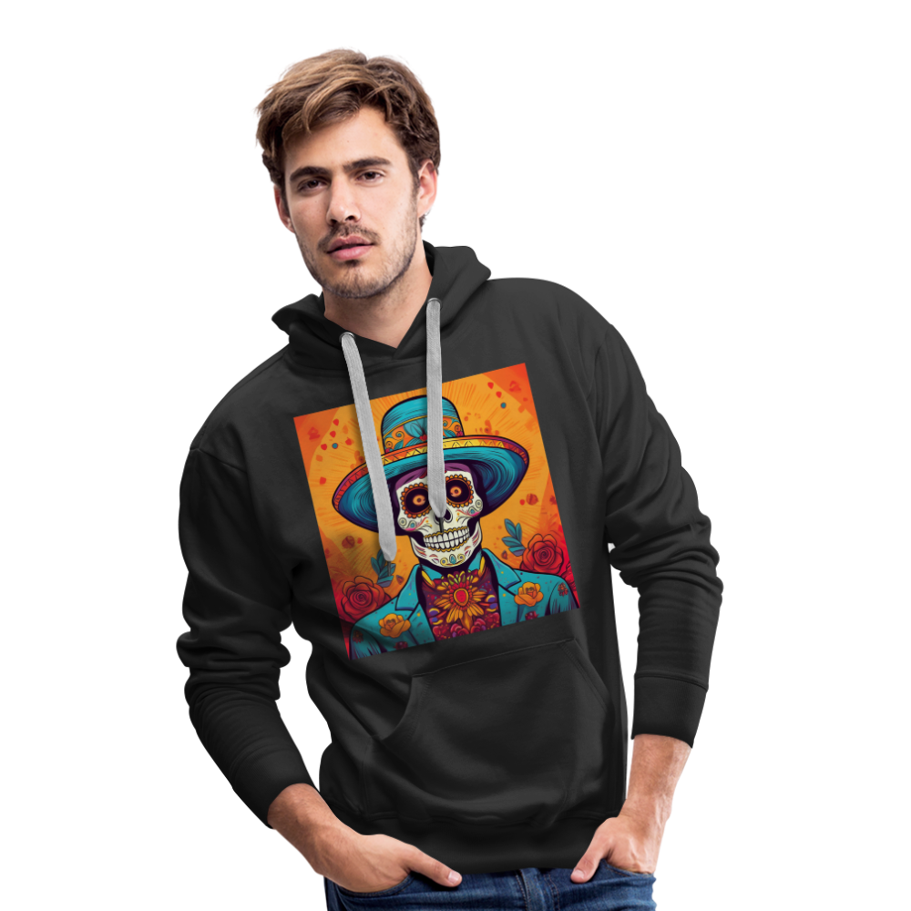 Hoodie Mexico "Hombre Muerto" - Schwarz