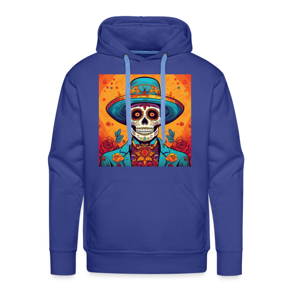 Hoodie Mexico "Hombre Muerto" - Königsblau