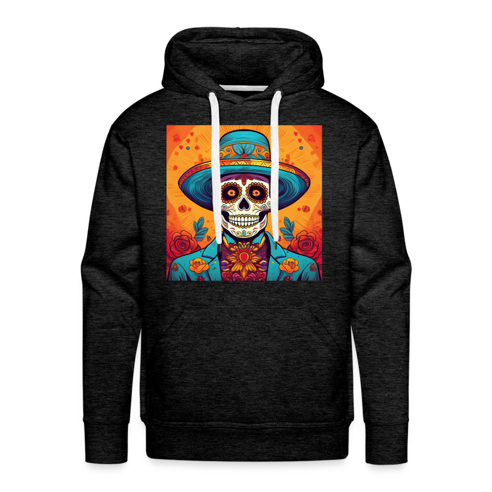 Hoodie Mexico "Hombre Muerto" - Anthrazit