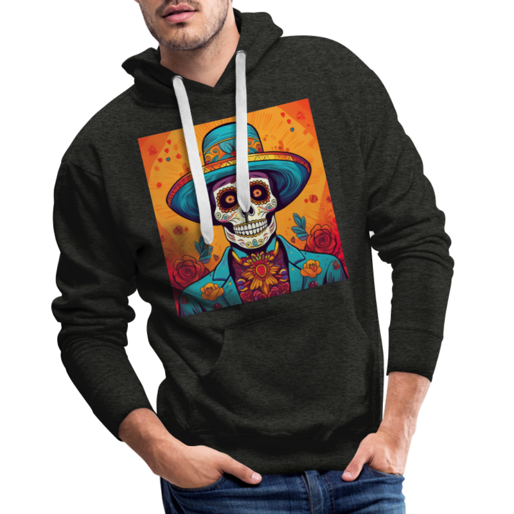 Hoodie Mexico "Hombre Muerto" - Anthrazit