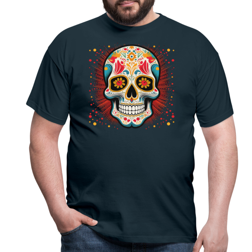 T-Shirt Mexico "Craneo Dos" - Navy