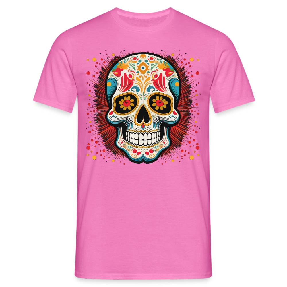 T-Shirt Mexico "Craneo Dos" - Pink
