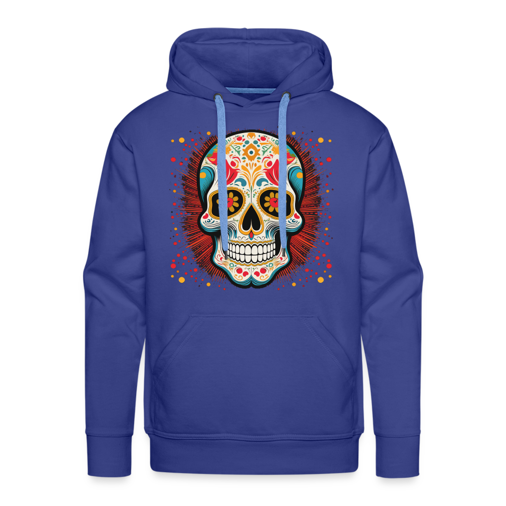 Hoodie Mexico "Craneo Dos" - Königsblau